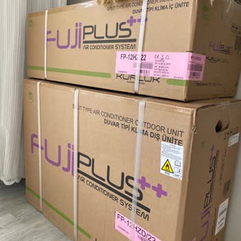 A101 Den Fujiplus Klima Aldık Fakat Kuruluma Gelinmedi
