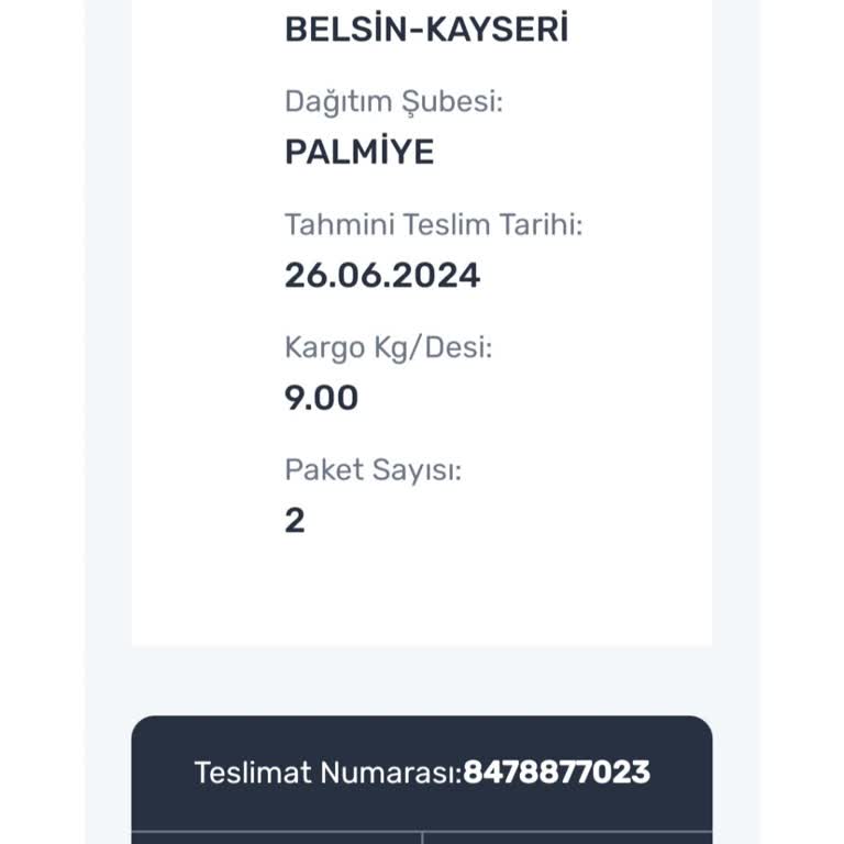 Yine Bir Aras Kargo Mağduriyeti