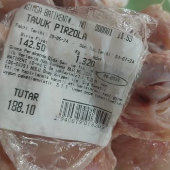 Gimsa Market Yanlış Barkod