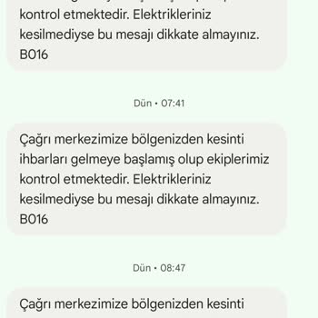 Aksa Elektrik Satış A.Ş. Aksa Elektrik Perakende Satış A. Ş. Sürekli Elektrik Kesintisi