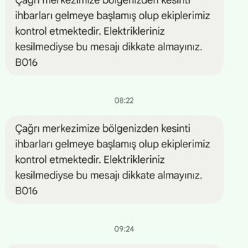 Aksa Elektrik Satış A.Ş. Aksa Elektrik Perakende Satış A. Ş. Sürekli Elektrik Kesintisi