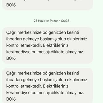 Aksa Elektrik Satış A.Ş. Aksa Elektrik Perakende Satış A. Ş. Sürekli Elektrik Kesintisi