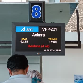 AJet (Anadolu Jet) A-jet Rötarlı Uçuşları