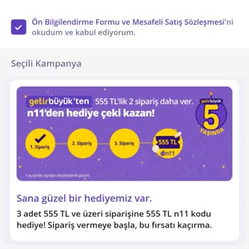 Getir Büyük Kampanya Yalanı