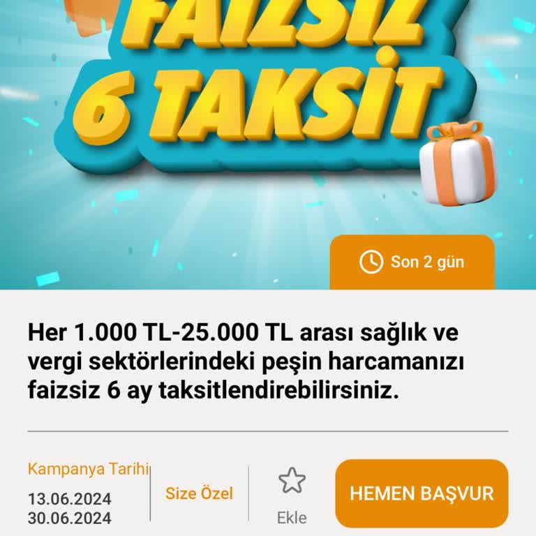 VakıfBank Sonradan Taksitlendirme Yapmaması Mağduriyet Oluşturması