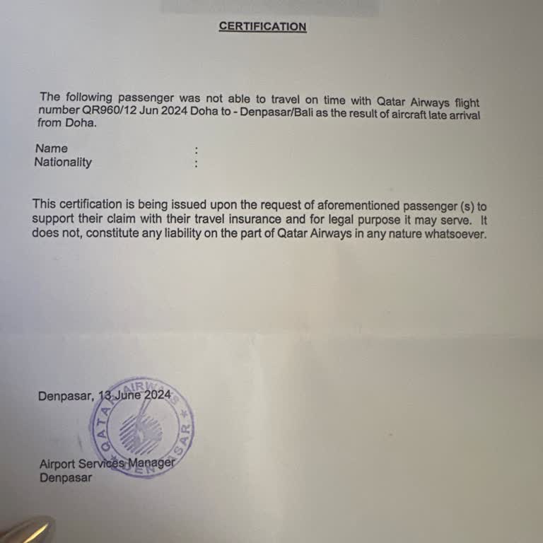 Qatar Airways İle Yaşanan Uzun Rötar Ve Tatil Hayal Kırıklığı