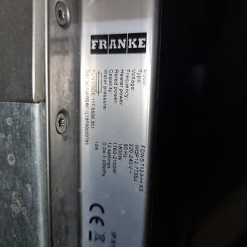 Franke Bulaşık Makinesi Sepet Paslanması Hk