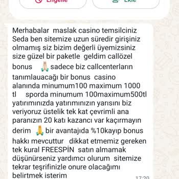 Hile Yapan Parayı Silen Maslak Casino