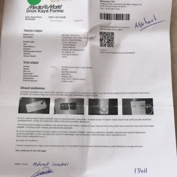 iPhone Apple Servisinin Ayıplı Ürünü Kabul Etmemesi