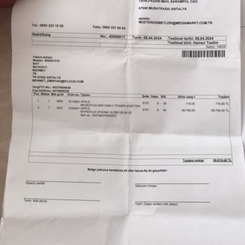 iPhone Apple Servisinin Ayıplı Ürünü Kabul Etmemesi