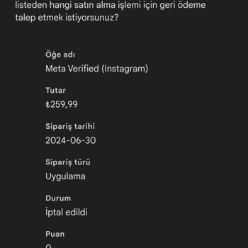 Instagram Meta Abonelik Sorunu