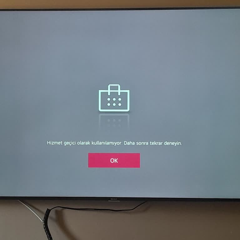 Sunny Webos Hizmet Dışı