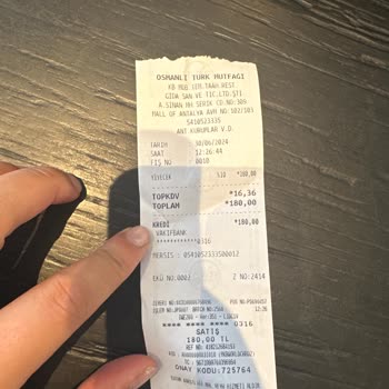 Osmanlı Türk Mutfağı Ispanağın İçinden Lastik Çıktı