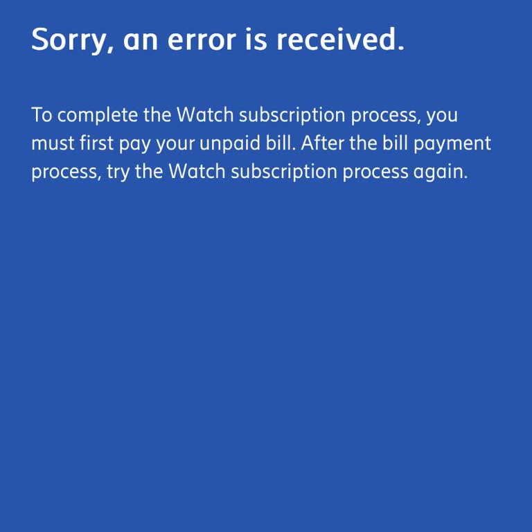 Turkcell Apple Watch Bağlantı Hatası