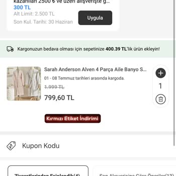 Karaca Home Karacada Param Hesabımdan Çekildiği Halde Ürün Gözükmüyor