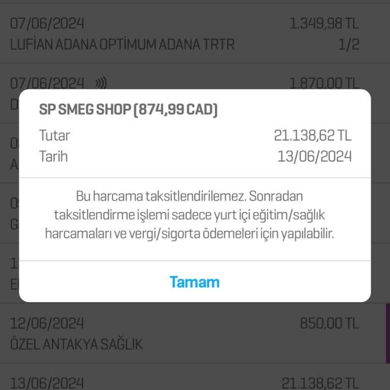 Enpara Kartımdan Çekilen Tutar