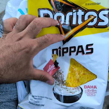 Doritos Dippas Ürün İçinden Siyah Madde Çıktı