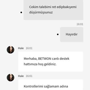 Betwon Bahis Sitesi Haksız Bakiye Silimi