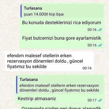 Turlasana Firmasi Tam Bir Pişmanlık