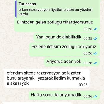 Turlasana Firmasi Tam Bir Pişmanlık