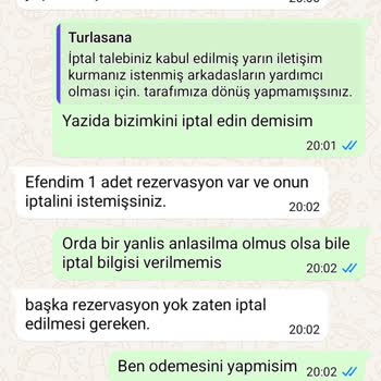 Turlasana Firmasi Tam Bir Pişmanlık