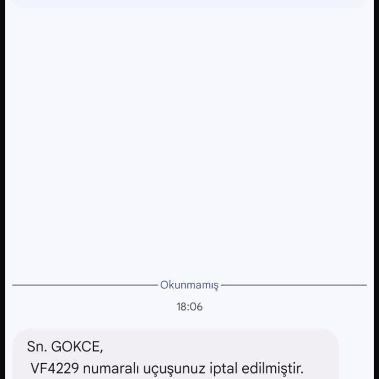 Ajet Uçak Bilet İptali