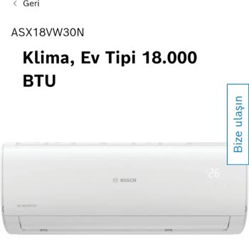 Denizli Acıpayam Bosch Bayisi Klima Şikayeti