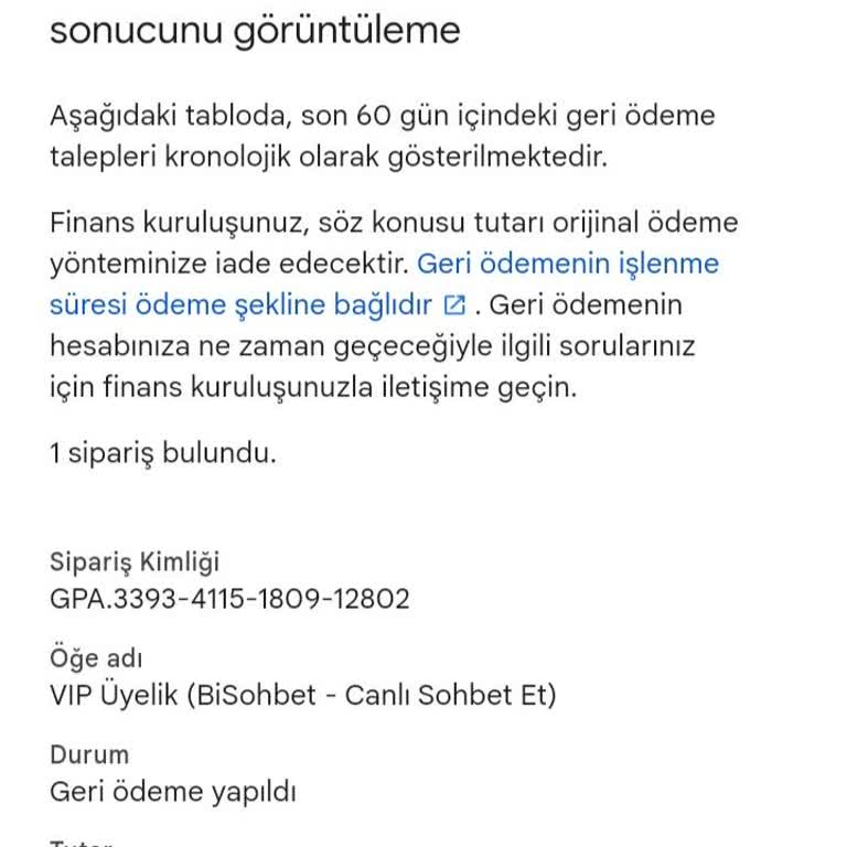 Playstore 4PLAY Digital Solutions Geri Ödeme Yapmıyor Üyelik İptalinde