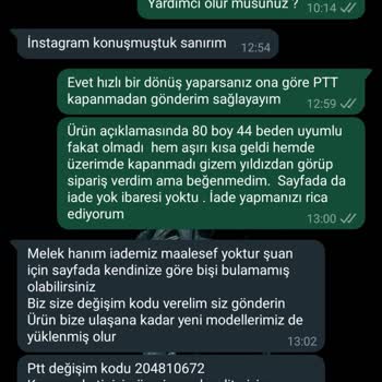 Shopier Instagram Satıcısından İade Sorunları