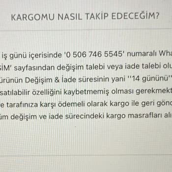 Lucy Butik- İade Sürecinde Bahanelerle İade Almamak.