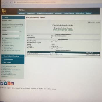 UPS Türkiye Firması Ne İş Yapar?