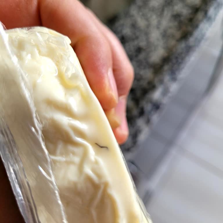 Getirden Alınan Mandıradan Markalı Peynir İçinde Çıkan Sinek.