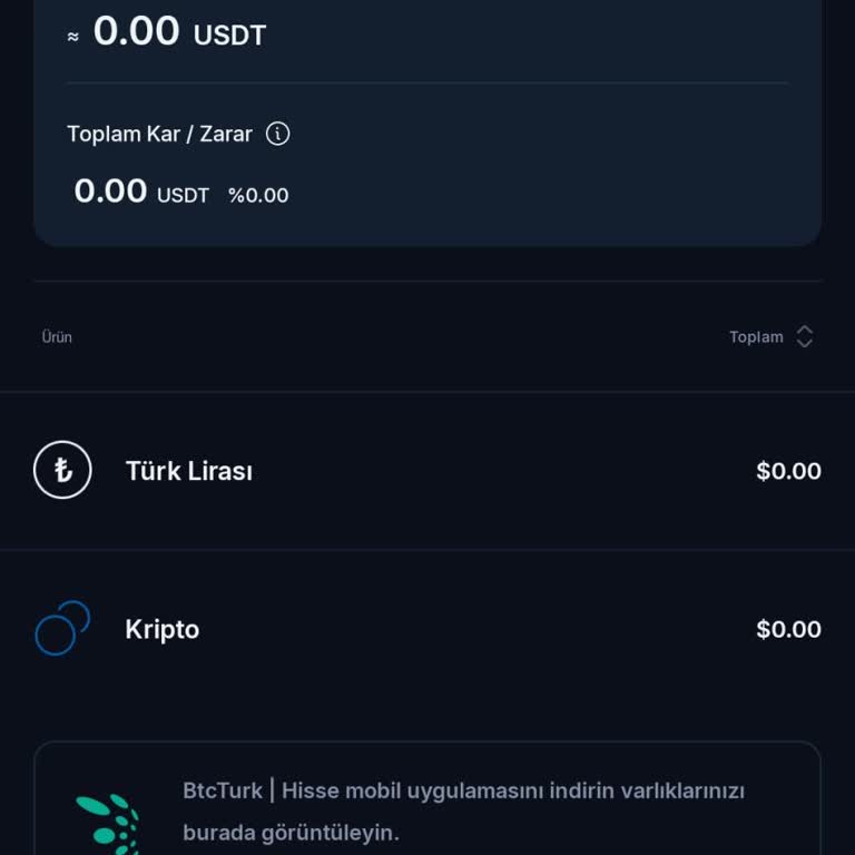 BTCTURK Parama El Koydu