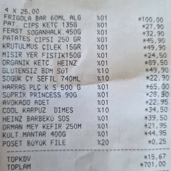 File Marketten Aldığım Ürünün İçinden Çöp Çıktı.