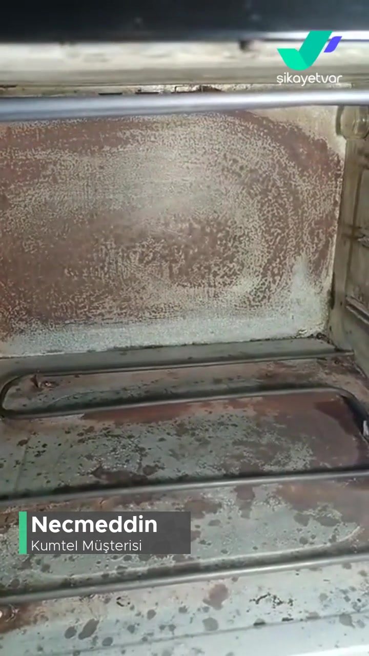 Kumtel Mini Fırın Gösterge Bozuk İçi Paslandı! videonun kapak resmi