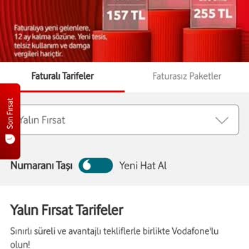 Vodafone'un Mevcut Müşterilere Aşırı Zammı!
