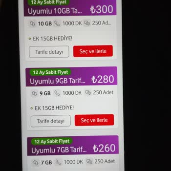 Vodafone'un Mevcut Müşterilere Aşırı Zammı!