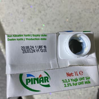 Pınar Et ve Süt Şok Marketten Aldığımız Ürün Bozuk Çıktı