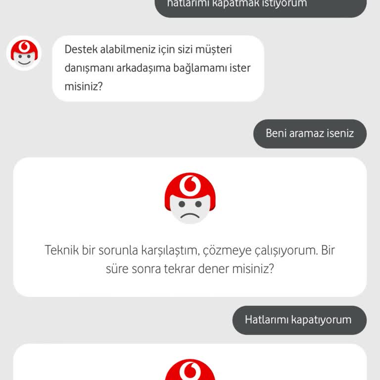 Vodafone Lu Olduğum İçin Pişmanım