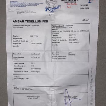 Yurtiçi Kargo Acil- İphone 13 KAYIP-ÇALINTI