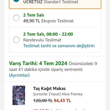 Amazon Kargo Ücreti Alınması