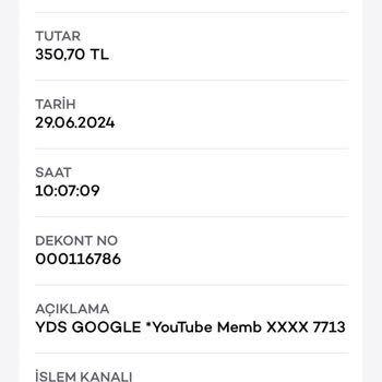 Google Pay İzinsiz Ödeme Yapıldı