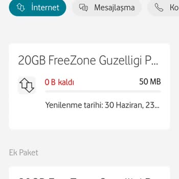Vodafone Sınırsız Paketlerinin Sınırsız Olmaması
