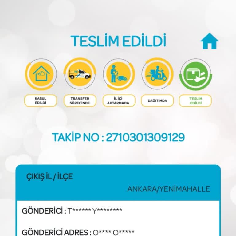 PTT Kargo Dağıtımda Kaybolan Kargo