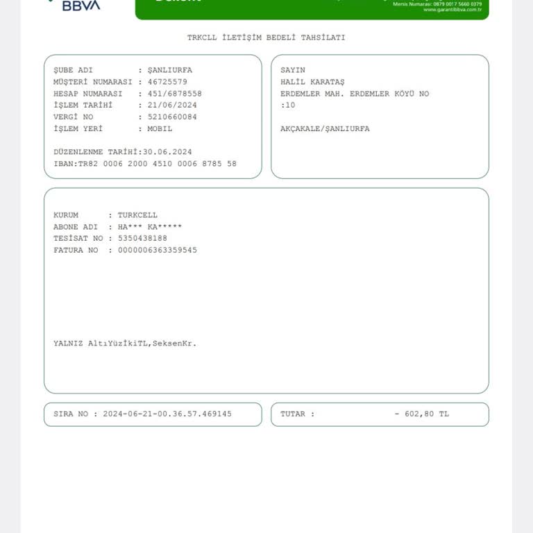 Turkcell 0545 606 81 27