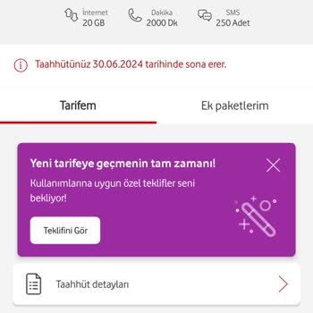 Vodafone'un Enflasyonun Üzerinde Fahiş Fiyat Artışı Yapması