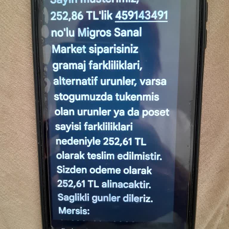 Migros Gelmeyen Ürün 2 Gün Oldu