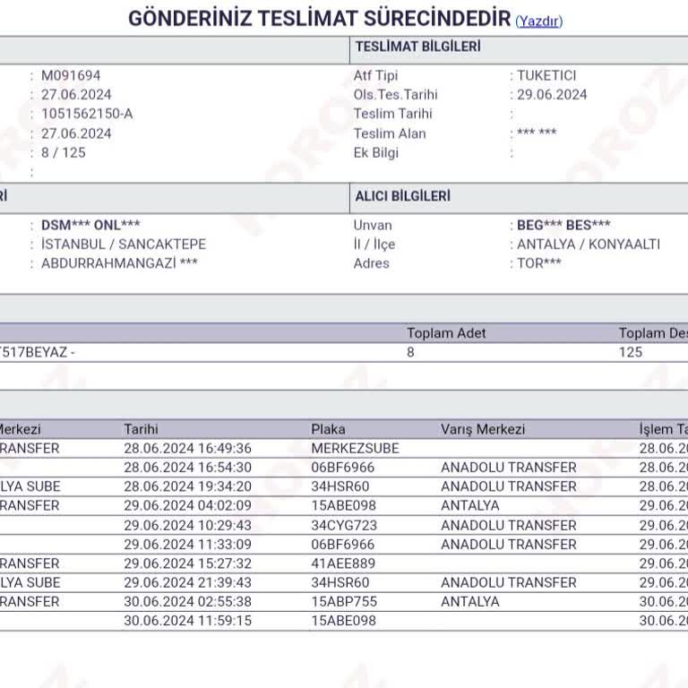 Koçtaş Ve Dekorex Ürünü Satıyor Ama Teslim Etmiyor