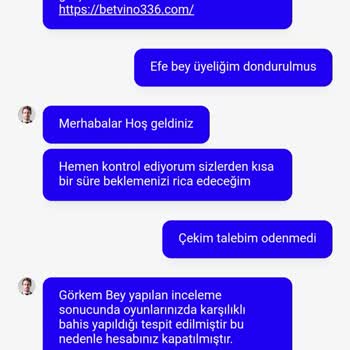 Betvino Paramı Ödemedi İlgilenilmedi