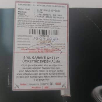 Tefal Süpürge Başlık Sorunu Ve Yüksek Tamir Ücreti